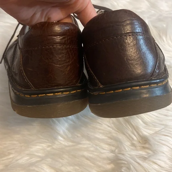 Dr Martens Vintage Brown Lace Up Oxfords Shoes Men Sz 12 - Picture 4 of 8